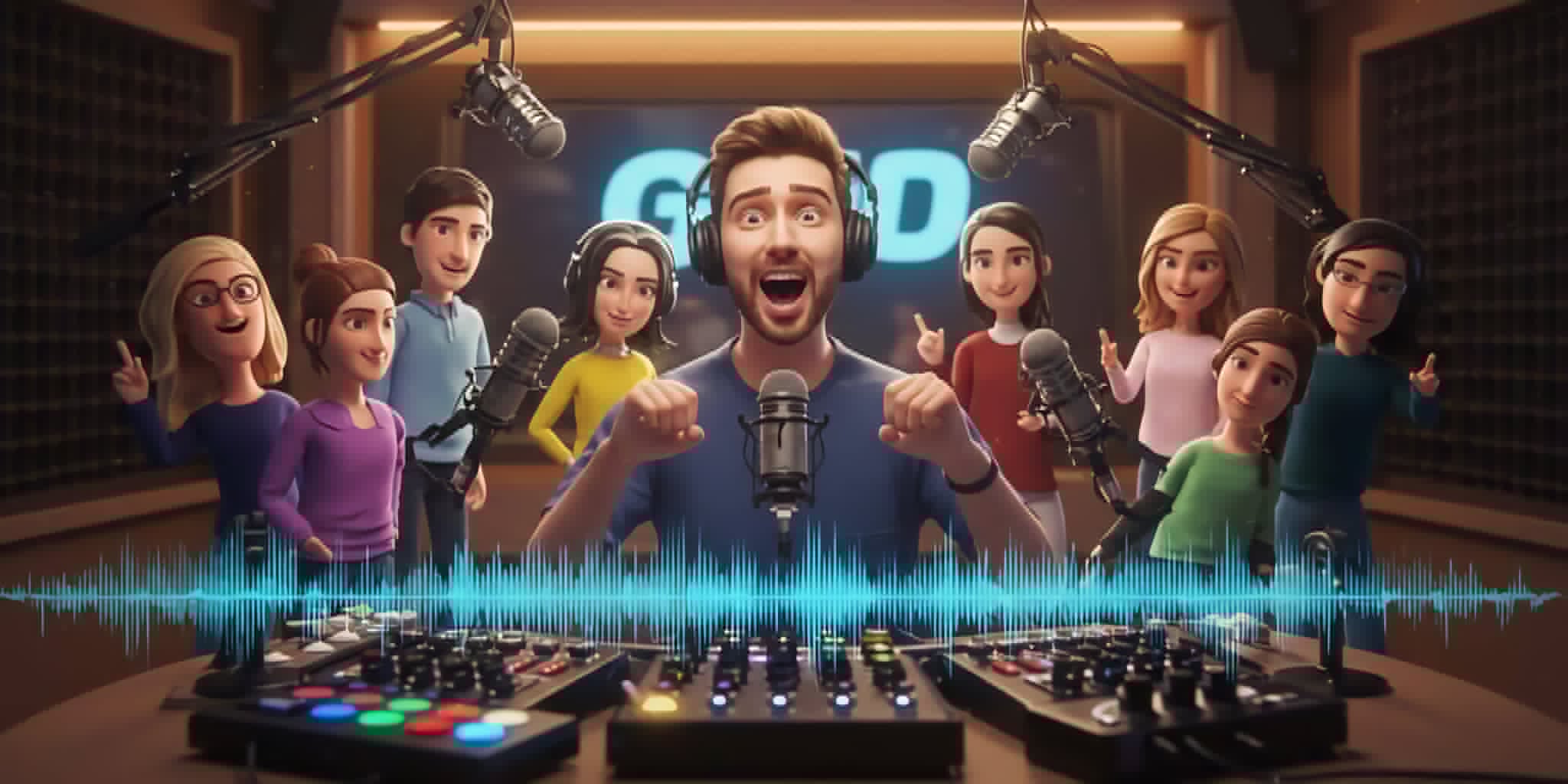 Formation StreamRadio – illustration studio